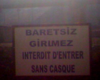 avez  vous un casque